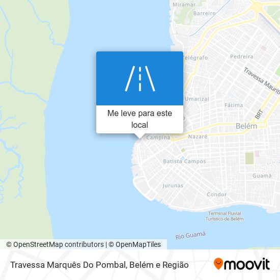 Travessa Marquês Do Pombal mapa