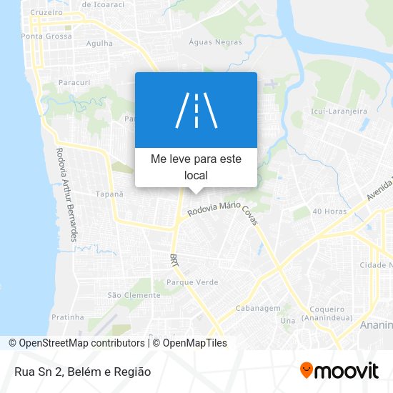 Rua Sn 2 mapa