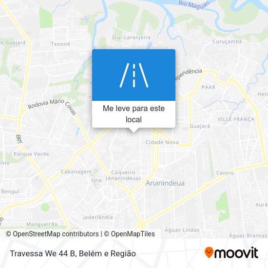 Travessa We 44 B mapa