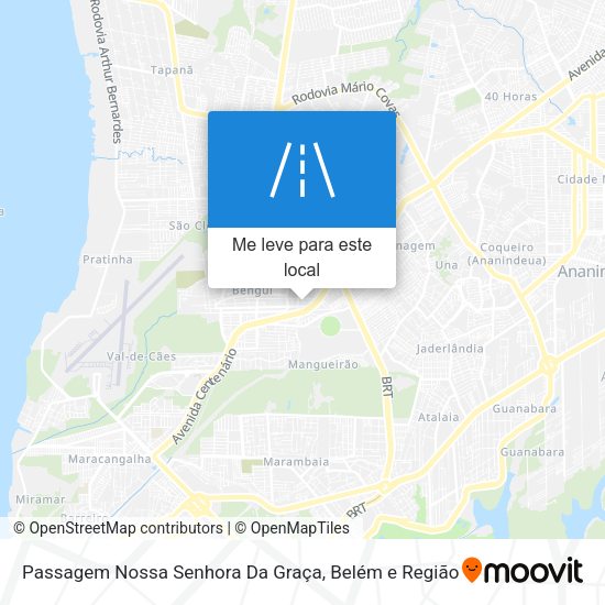 Passagem Nossa Senhora Da Graça mapa