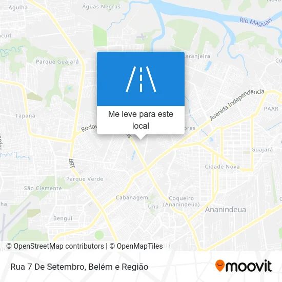 Rua 7 De Setembro mapa