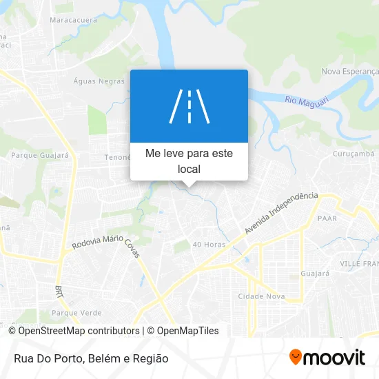 Rua Do Porto mapa