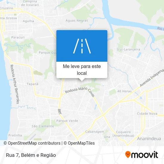 Rua 7 mapa