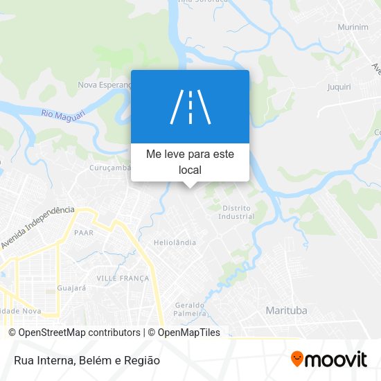 Rua Interna mapa