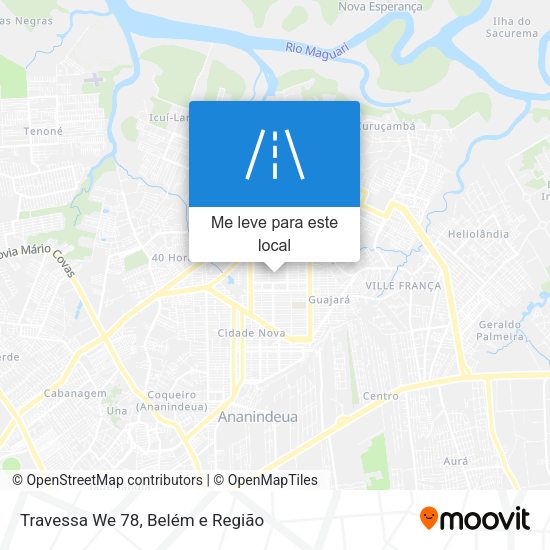 Travessa We 78 mapa