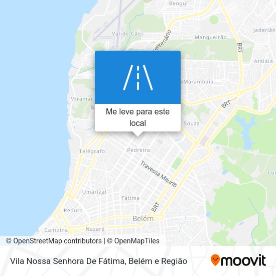 Vila Nossa Senhora De Fátima mapa