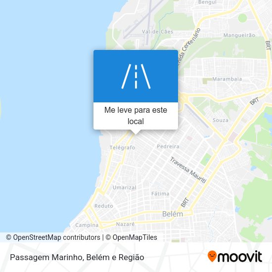 Passagem Marinho mapa
