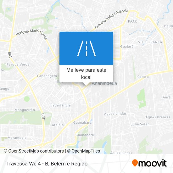 Travessa We 4 - B mapa