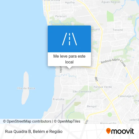 Rua Quadra B mapa