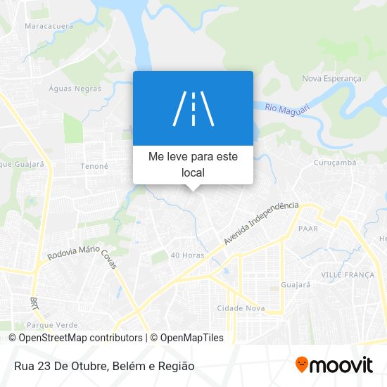 Rua 23 De Otubre mapa