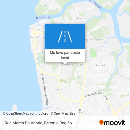 Rua Marca Da Vitória mapa