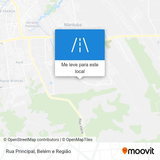 Rua Principal mapa