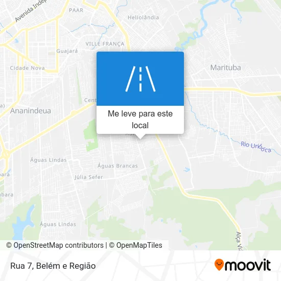 Rua 7 mapa