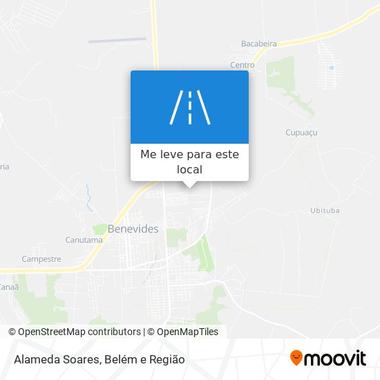 Alameda Soares mapa