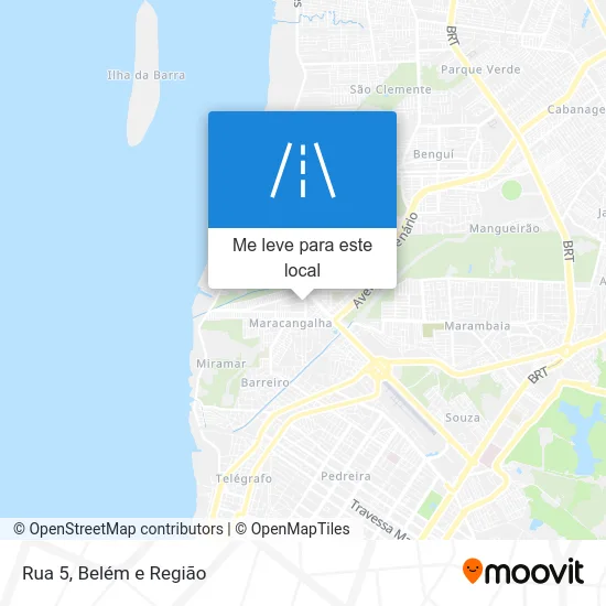 Rua 5 mapa