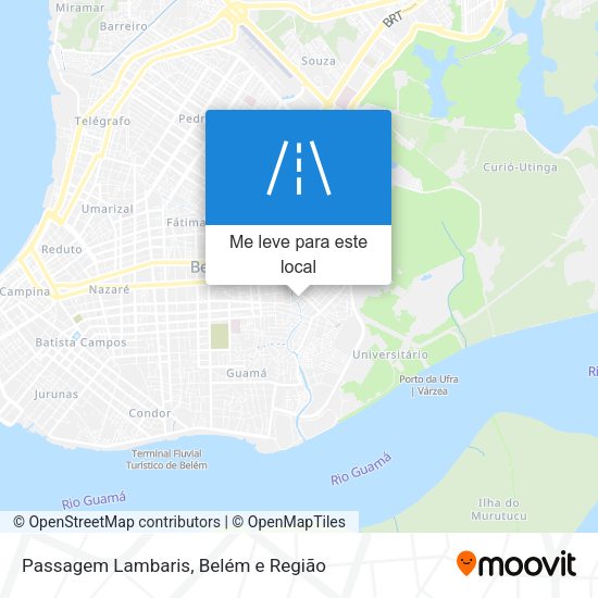 Passagem Lambaris mapa