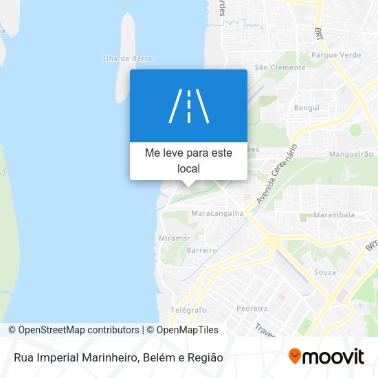 Rua Imperial Marinheiro mapa