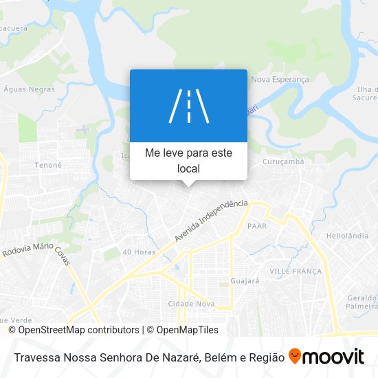 Travessa Nossa Senhora De Nazaré mapa
