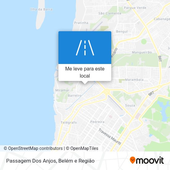 Passagem Dos Anjos mapa