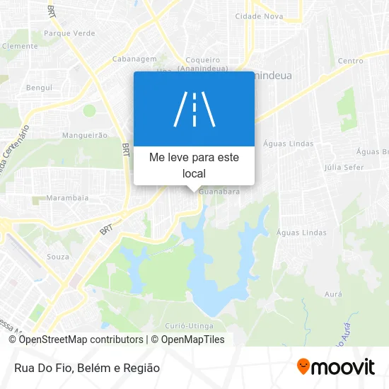 Rua Do Fio mapa