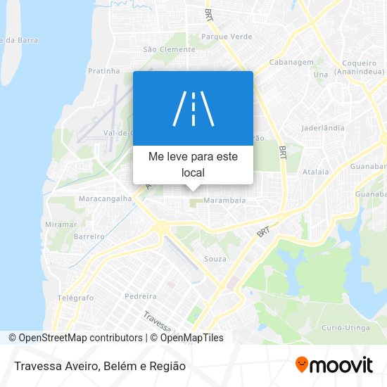 Travessa Aveiro mapa