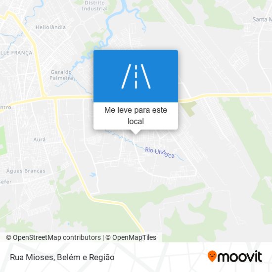 Rua Mioses mapa