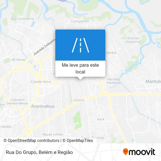 Rua Do Grupo mapa