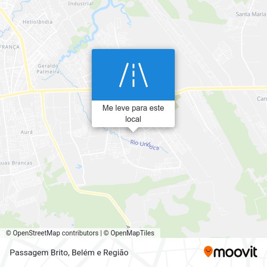 Passagem Brito mapa