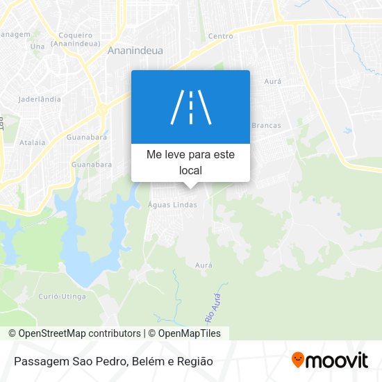 Passagem Sao Pedro mapa