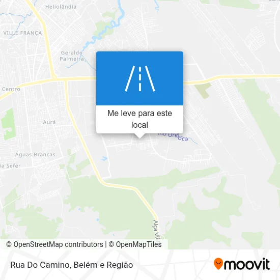Rua Do Camino mapa