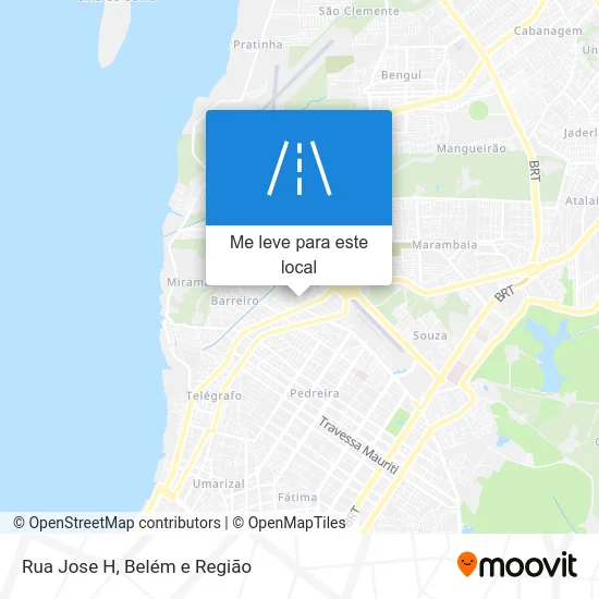 Rua Jose H mapa