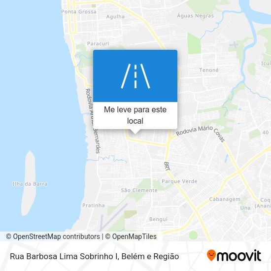Rua Barbosa Lima Sobrinho I mapa