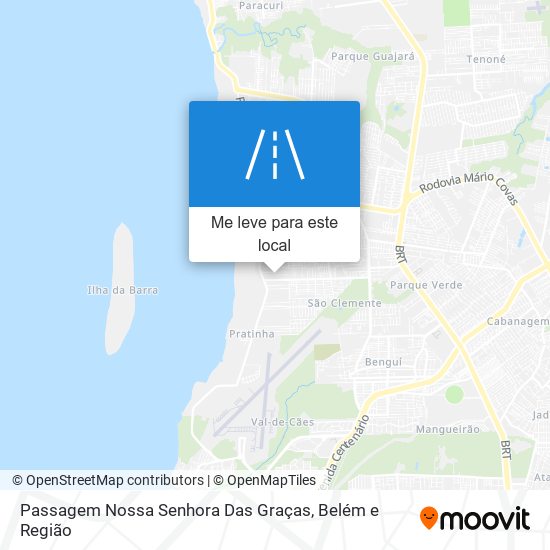 Passagem Nossa Senhora Das Graças mapa