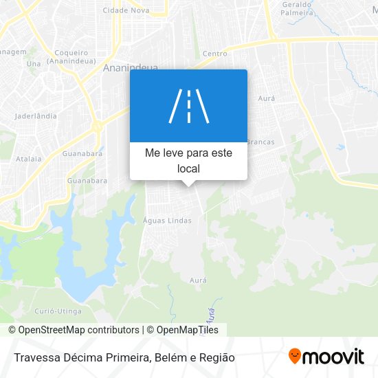 Travessa Décima Primeira mapa