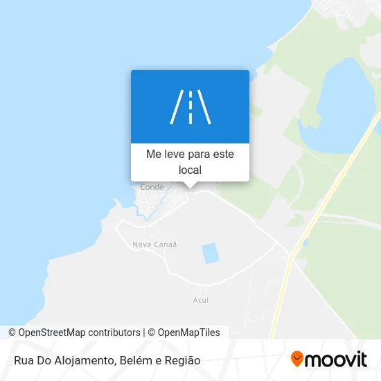 Rua Do Alojamento mapa