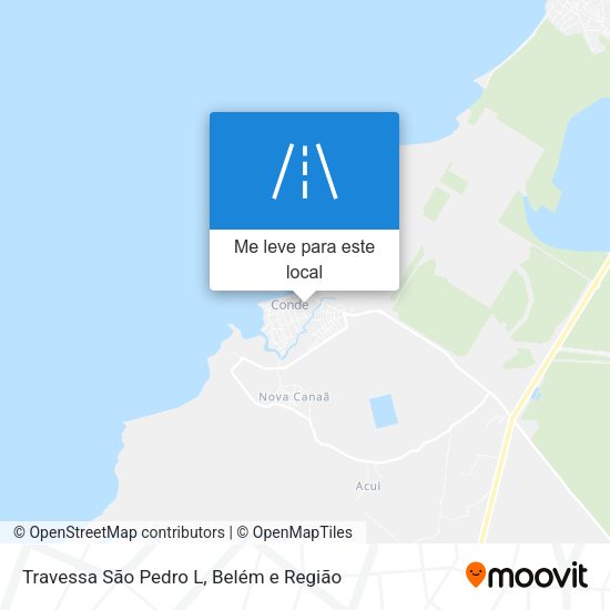 Travessa São Pedro L mapa