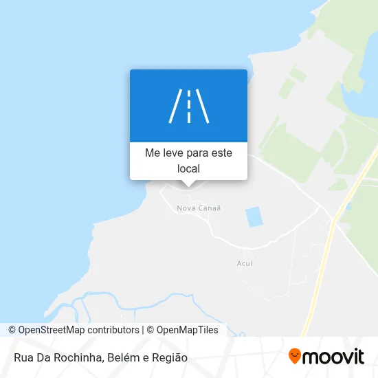 Rua Da Rochinha mapa