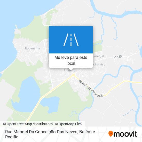 Rua Manoel Da Conceição Das Neves mapa