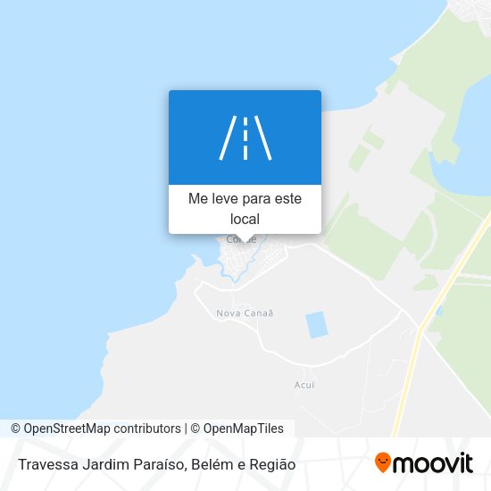 Travessa Jardim Paraíso mapa