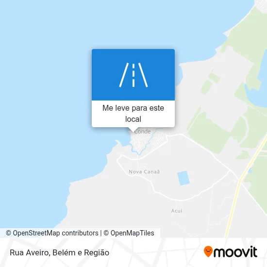 Rua Aveiro mapa
