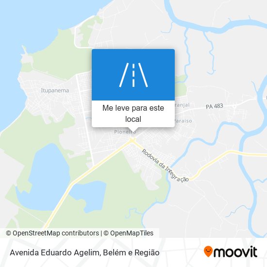 Avenida Eduardo Agelim mapa