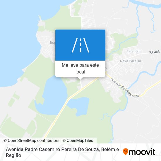 Avenida Padre Casemiro Pereira De Souza mapa