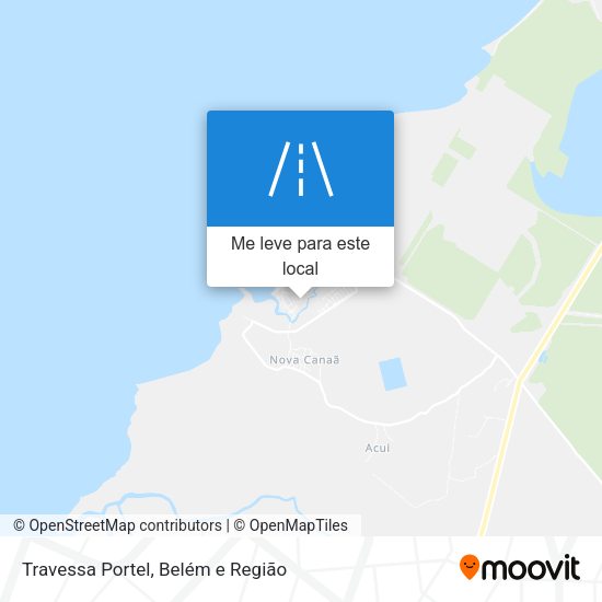 Travessa Portel mapa
