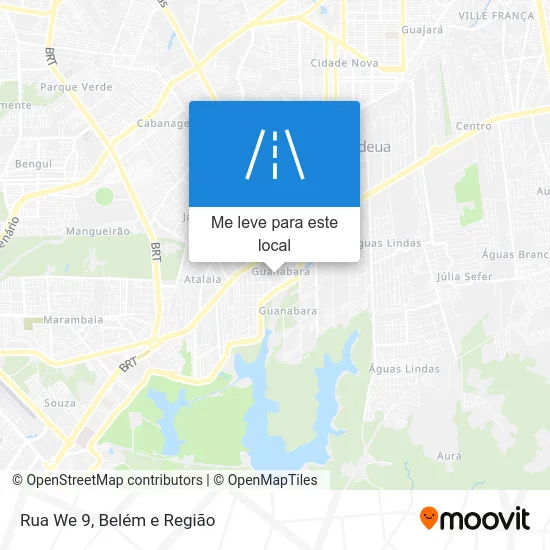 Rua We 9 mapa