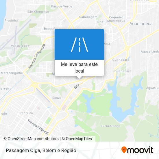 Passagem Olga mapa
