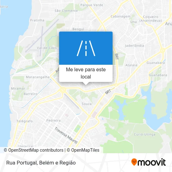 Rua Portugal mapa