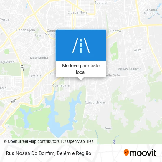 Rua Nossa Do Bonfim mapa