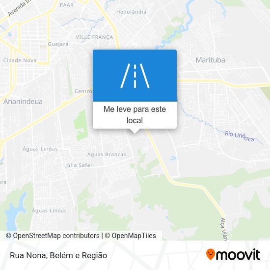 Rua Nona mapa