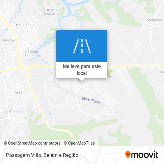 Passagem Vião mapa