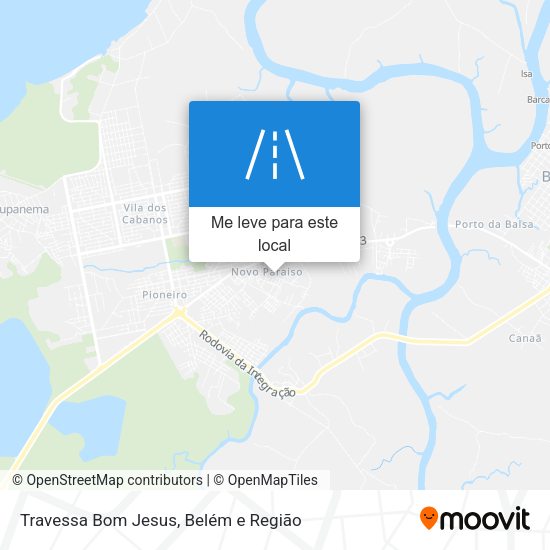 Travessa Bom Jesus mapa